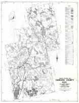 Hancock County - Section 16 - Eastbrook, Aurora, Amherst, Osborn, Waltham, Maine State Atlas 1961 to 1964 Highway Maps